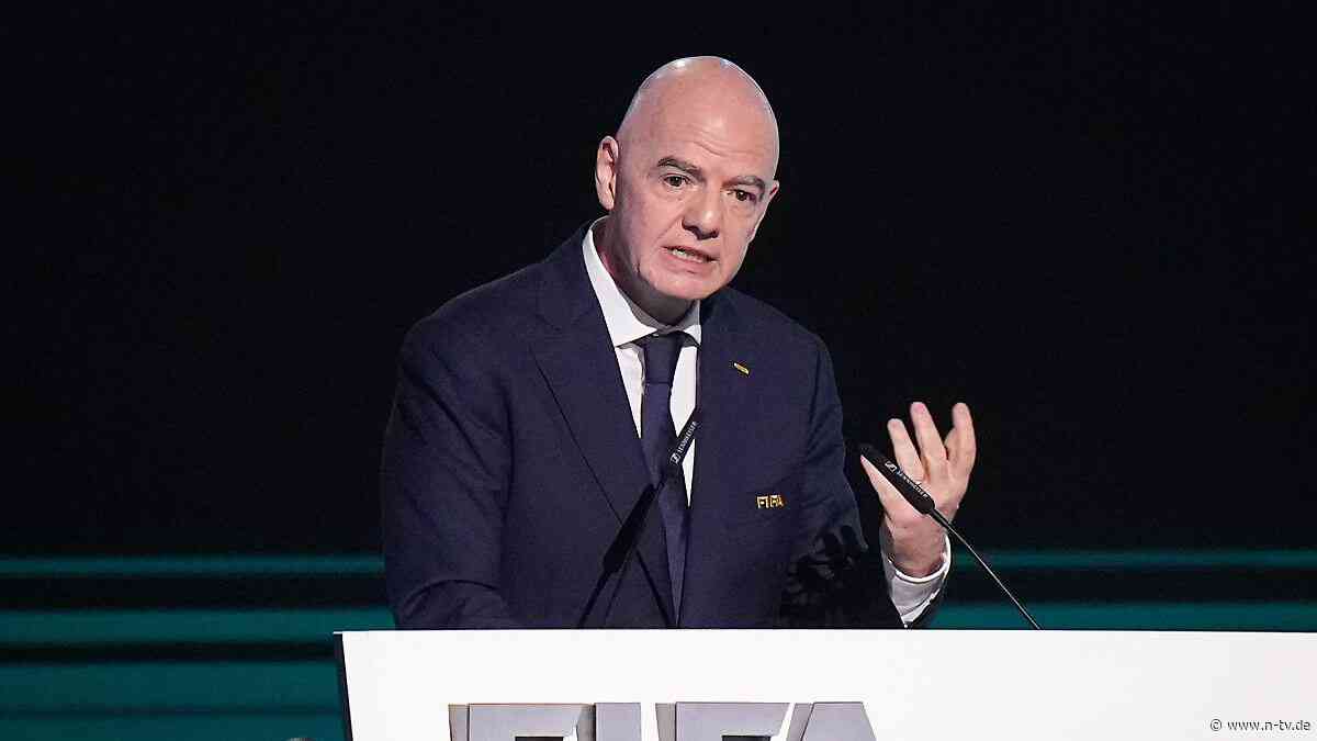 Wie reagieren seine Gegner?: FIFA-Boss Gianni Infantino überrascht die Fußball-Welt