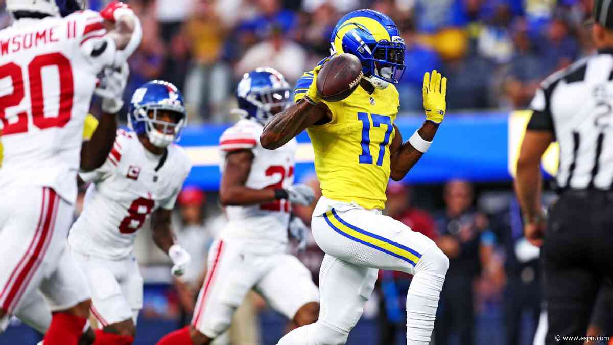 😈 Rams poking fun at Giants after win tops Week 2 trolls