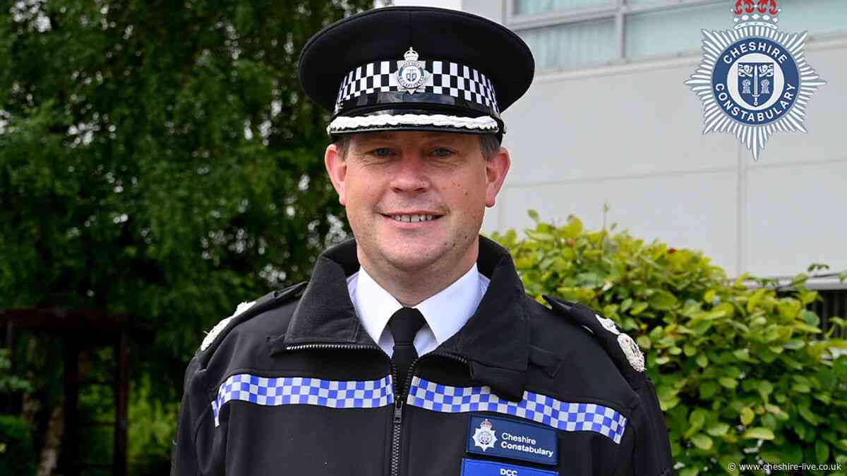 The Cheshire cop filling the 'leadership gap' after chief constable retires
