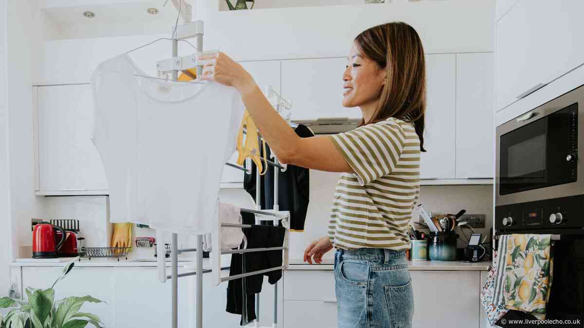 Clothes will dry fast indoors with hack that 'really works' – no heated rack needed