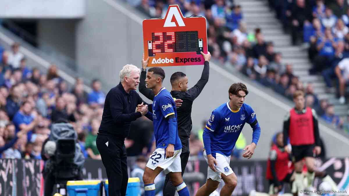David Moyes: Everton boss has 'smiley eyes' as Tyler Dibling starts to purr
