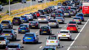Chaos op A4 bij Amsterdam door ongeval en olie op wegdek