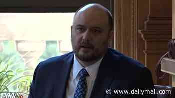 High-flying lawyer caught on dramatic surveillance video trying to kill his ex-wife inside restaurant learns his fate
