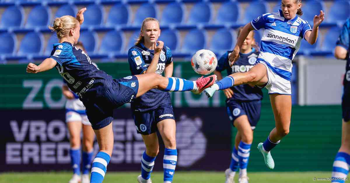 Vrouwen PEC Zwolle hebben een behoorlijk spitsenprobleem