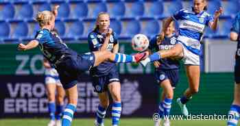 Vrouwen PEC Zwolle hebben een behoorlijk spitsenprobleem