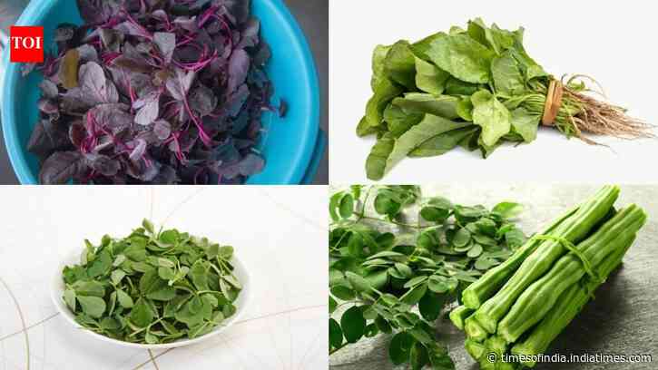 5 leafy vegetables that may offer more calcium, iron and fibre: Nutritious greens to add to your daily diet