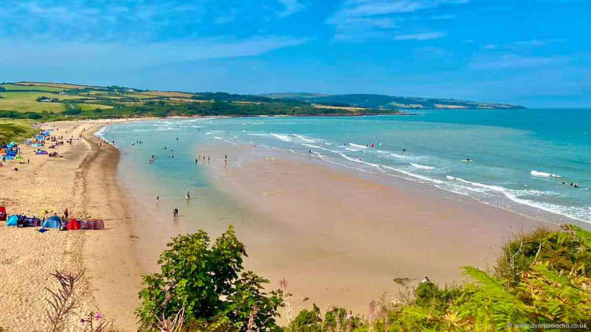 Beautiful beach two hours from Liverpool is 'like another world' with soft golden sand