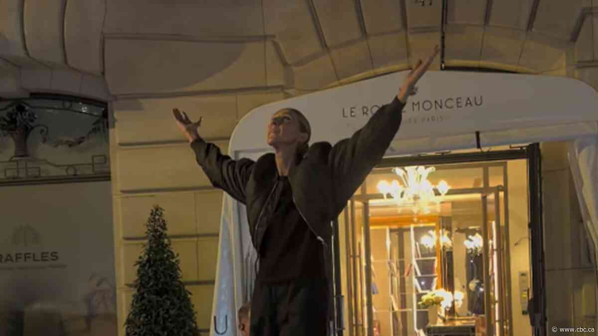 Celine Dion gives fans a pop-up concert in Paris | The Moment