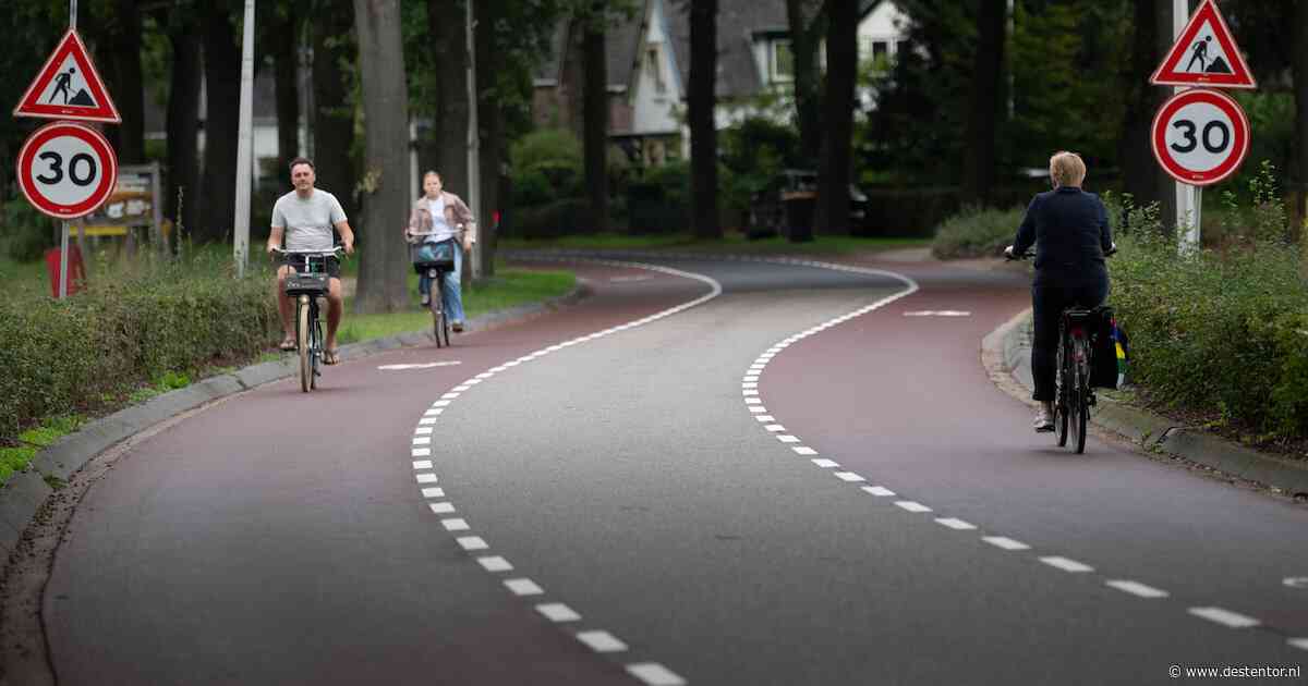 Deventer zet fietser boven de auto: dat ziet er op deze drukke weg zo uit