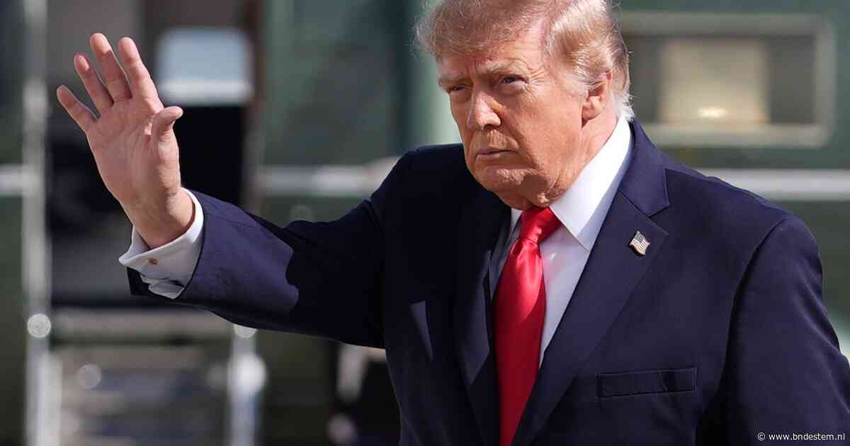 Trump is onverstaanbaar of helemaal niet in beeld na mediaboycot, Witte Huis komt met eigen Trump TV