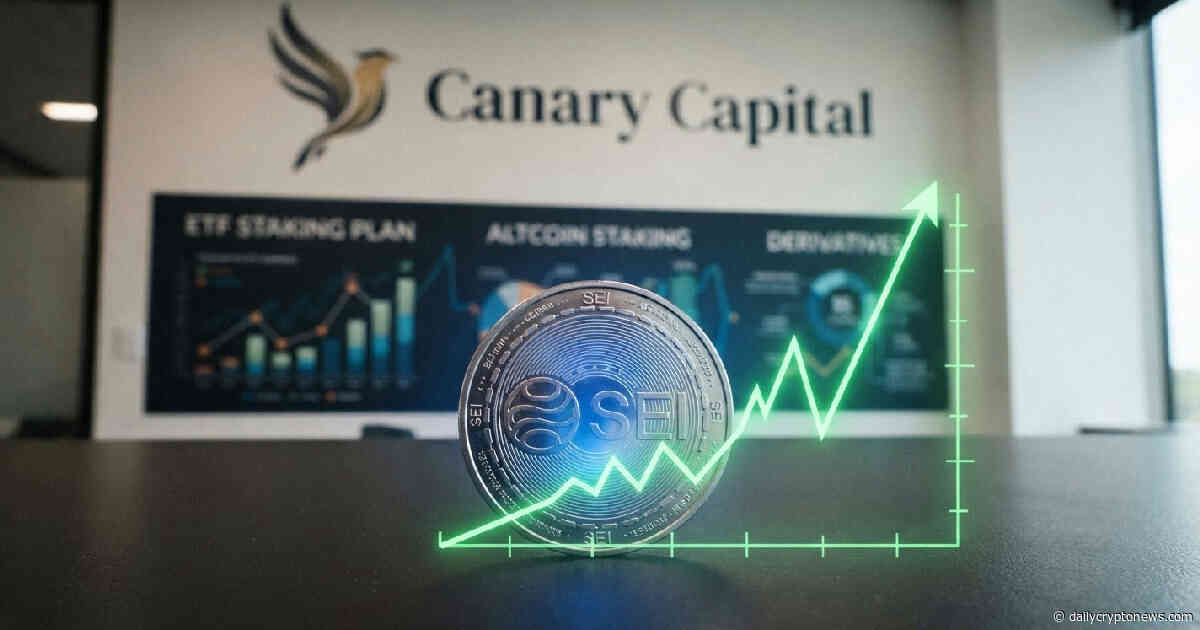 SEI Token Surges 25% on Canary Capital ETF Staking Plan