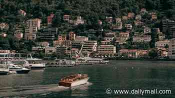 British tourist, 37, goes missing in Lake Como after diving in to save father and son
