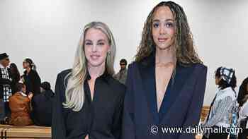 Keely Hodgkinson and Katarina Johnson-Thompson swap the running track for the front row as sports stars reign supreme at the Burberry London Fashion Week show