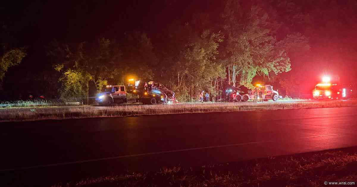 Man arrested for DWI after crashing truck into trees near Zebulon