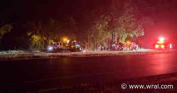 Man arrested for DWI after crashing truck into trees near Zebulon