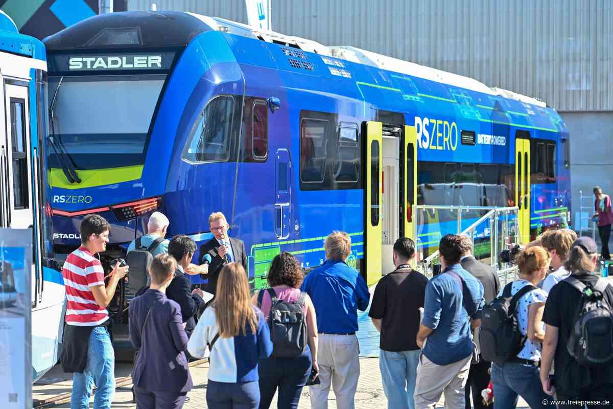 Chemnitz am Zug: Unternehmen präsentieren sich auf Bahntechnik-Messe in Berlin