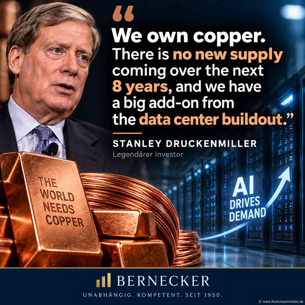 Druckenmiller steht auf Kupfer
