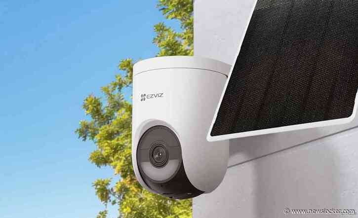 EZVIZ HB8 Lite 4K Kit: draaiende buitencamera op zonne-energie voor €150