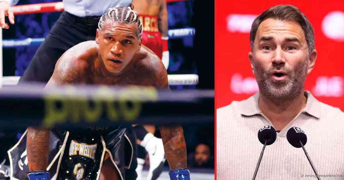 Eddie Hearn names the man Conor Benn should face in comeback: “Nowhere else to go”