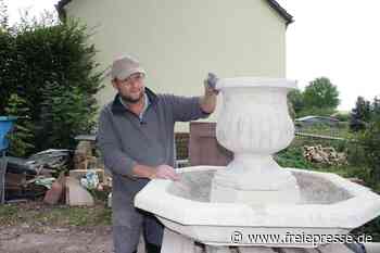 Friedhof Neukirchen/Pleiße: Historischer Schöpfbrunnen wird aufwendig saniert