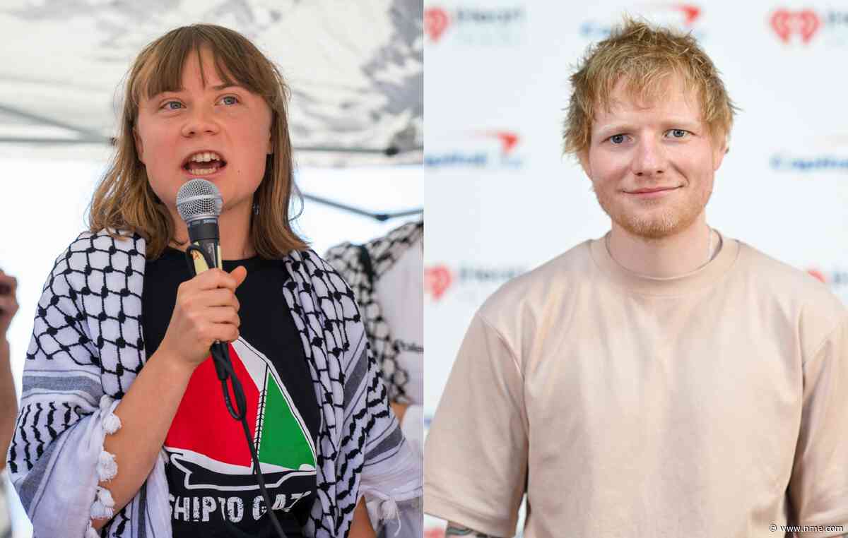 Greta Thunberg speaks out on Ed Sheeran’s “lack of spine” on Palestine, says “if we ourselves are not stepping out of our comfort zones, we are not doing enough”