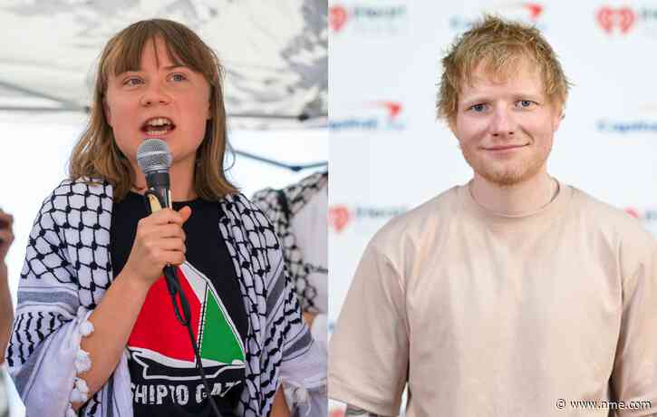 Greta Thunberg speaks out on Ed Sheeran’s “lack of spine” on Palestine, says “if we ourselves are not stepping out of our comfort zones, we are not doing enough”