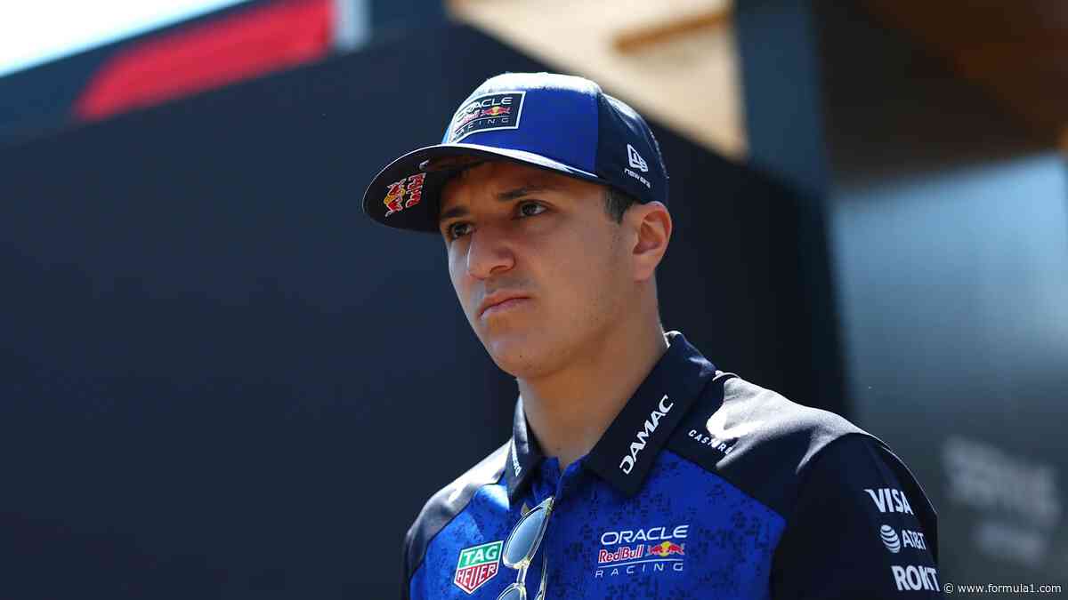 Hadjar to make racing return with Red Bull at Azerbaijan GP