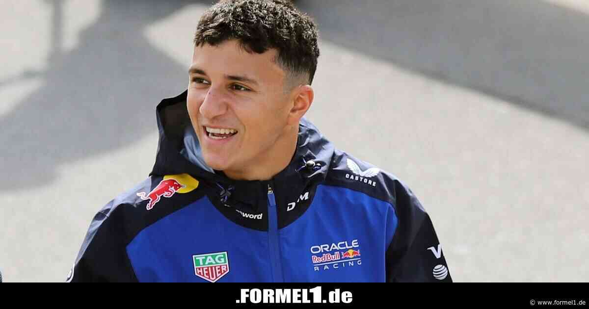 Verletzung auskuriert: Isack Hadjar in Baku zurück im Red-Bull-Cockpit
