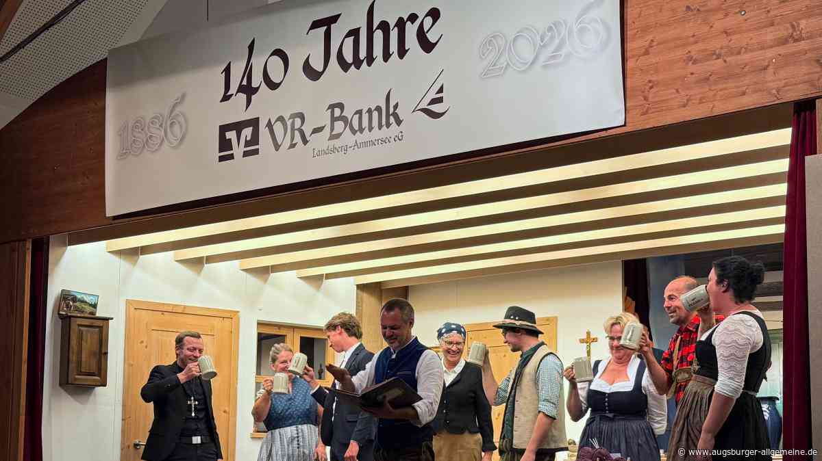 Festakt der VR-Bank Landsberg-Ammersee: Vor 140 Jahren wurde ein Kassenverein gegründet