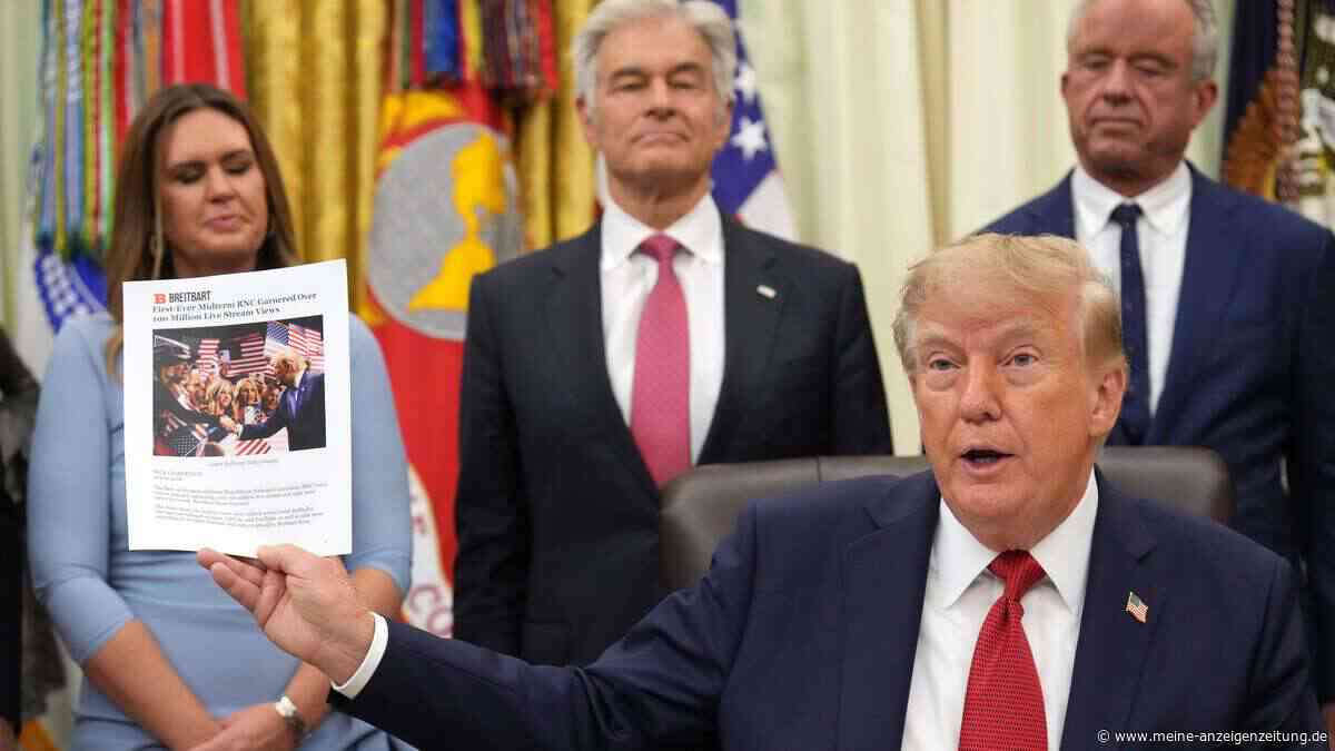 „Man sollte die Presse niemals verbieten“: Trumps Medienbann spaltet sogar Republikaner