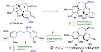 Colchicine total synthesis embraces electrochemistry