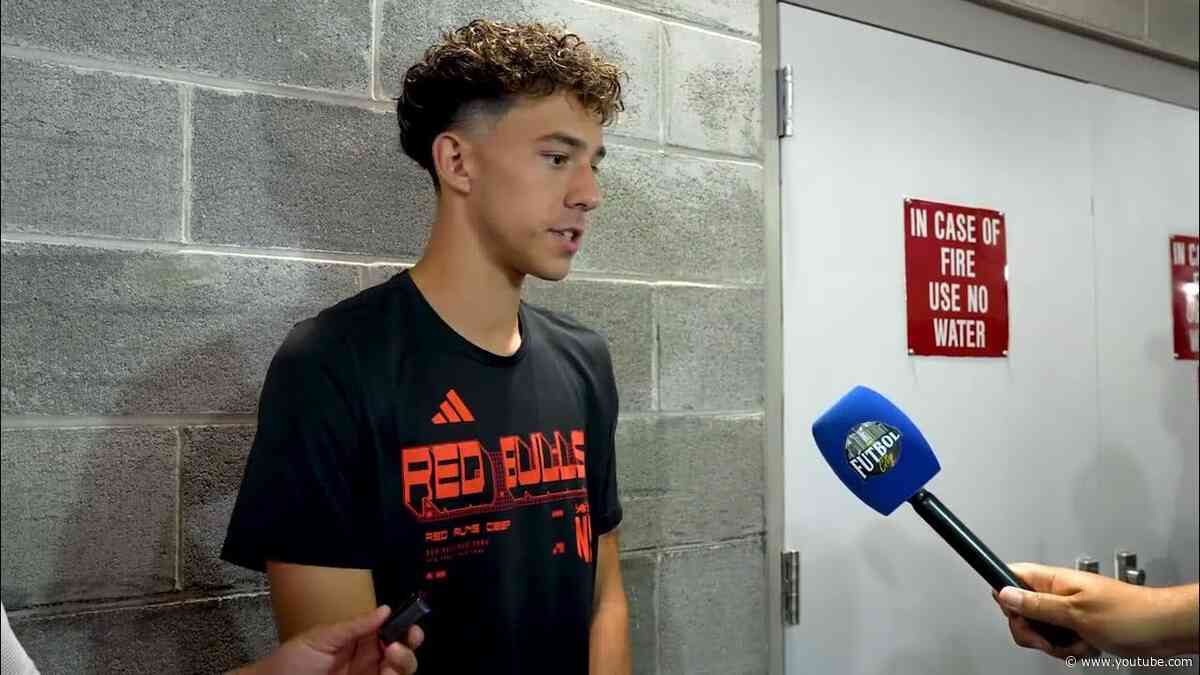 Adri Mehmeti Reacts to New York Derby Win at Yankee Stadium | Post-Game Interview