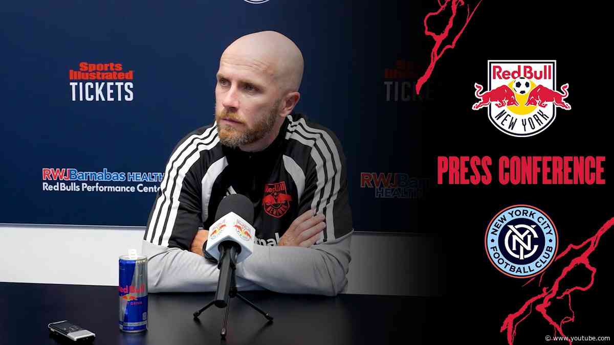 Michael Bradley Previews New York Derby at Yankee Stadium | Pre-Match Press Conference