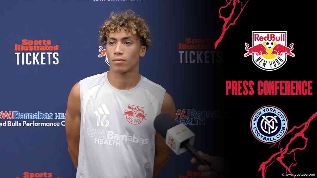 Julian Hall Reacts to USMNT Call-Up Ahead of New York Derby | Pre-Match Interview