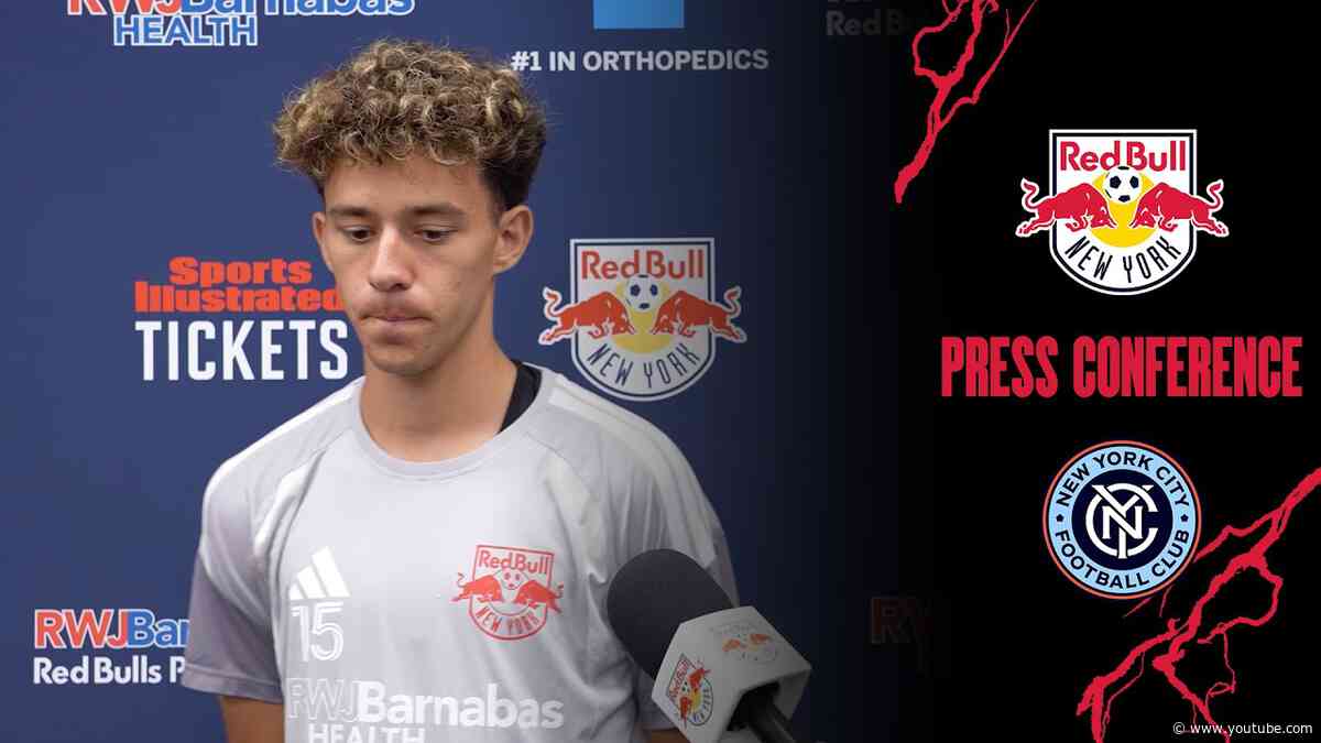 Adri Mehmeti Discusses USMNT Call-Up & New York Derby | Pre-Match Interview