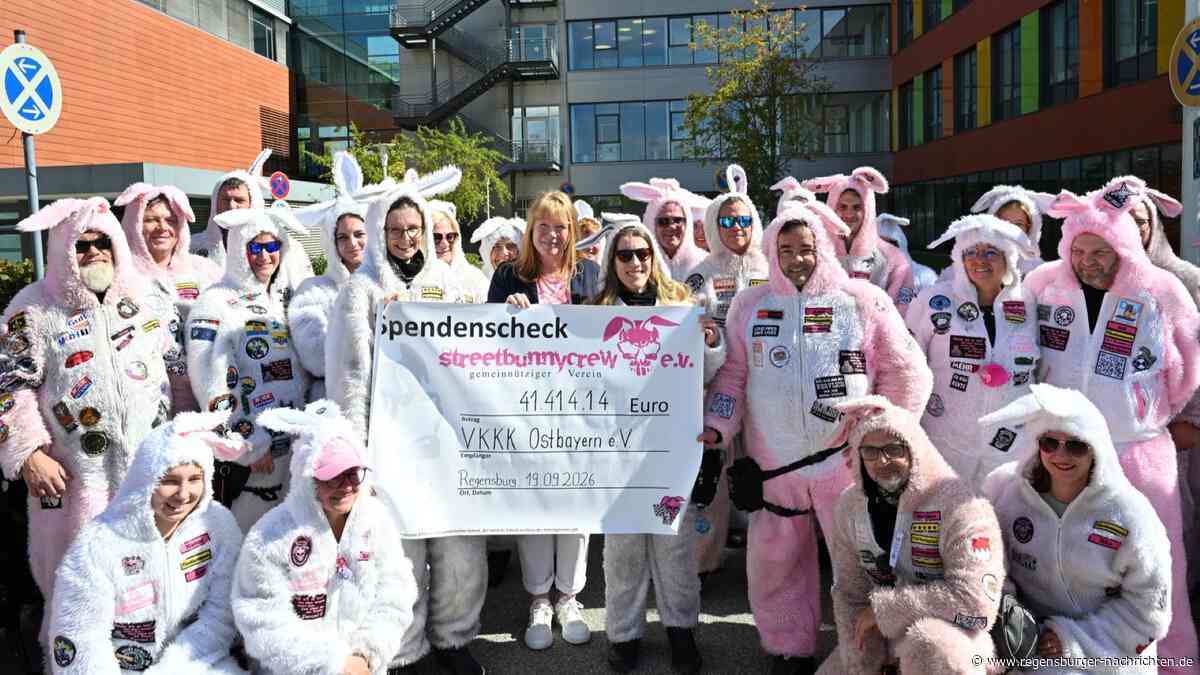 Streetbunnys spenden 41.414,14 Euro an den VKKK