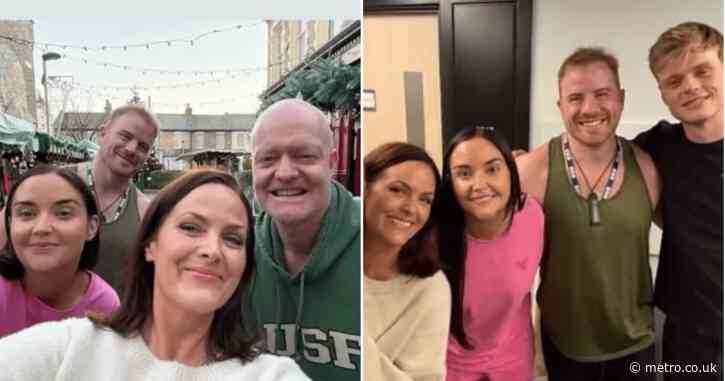 EastEnders legend Jo Joyner returns to set and fans are freaking out