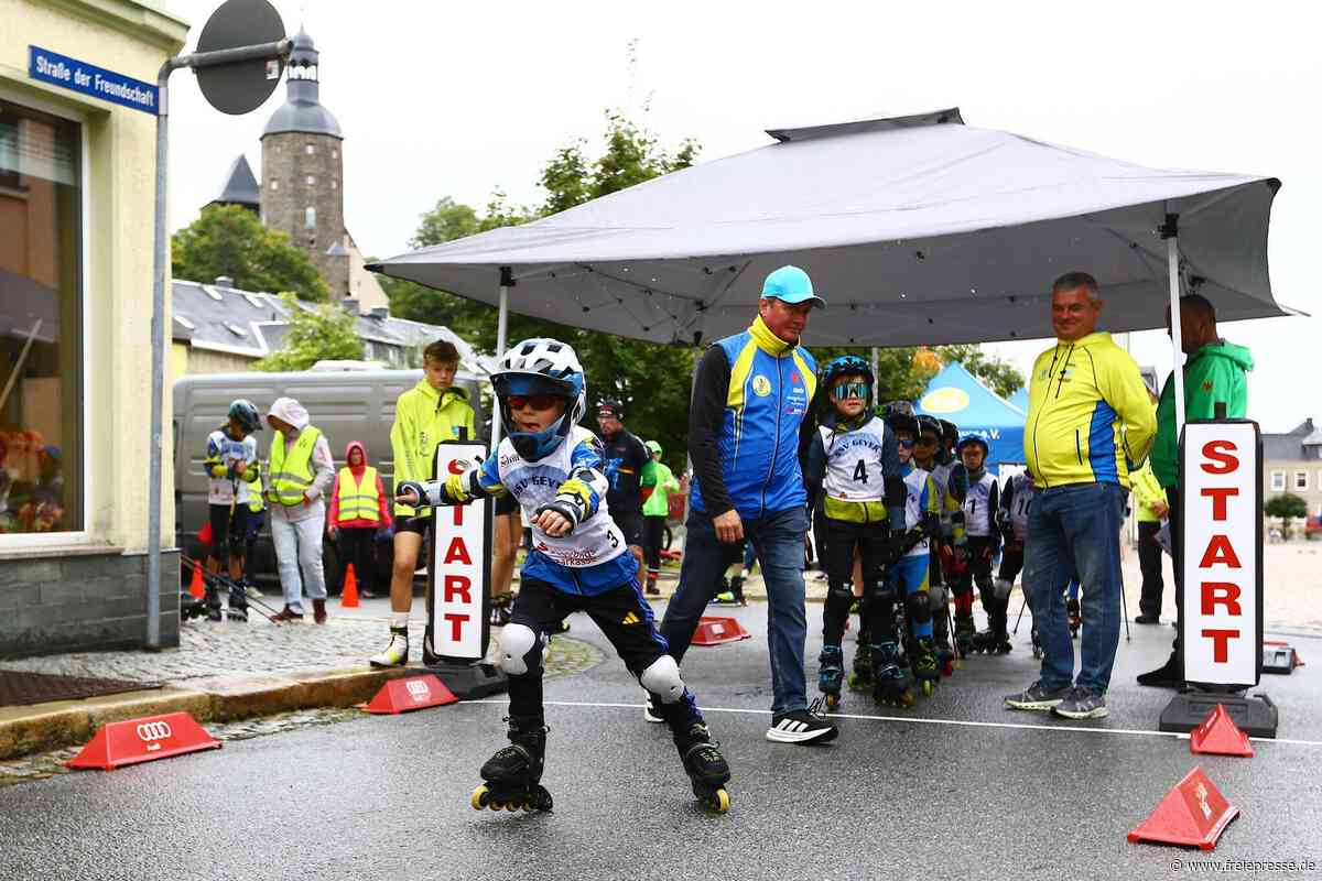 Premiere gelungen: Citysprint im Erzgebirge lockt viele Zuschauer an