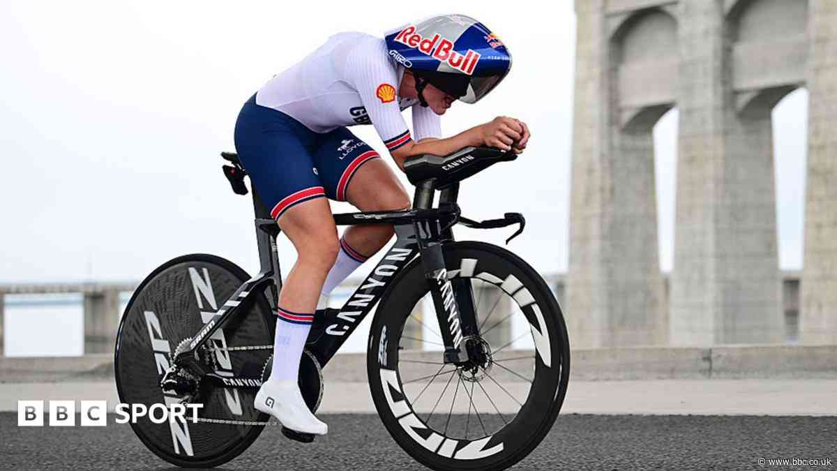 GB's Backstedt wins world time-trial silver