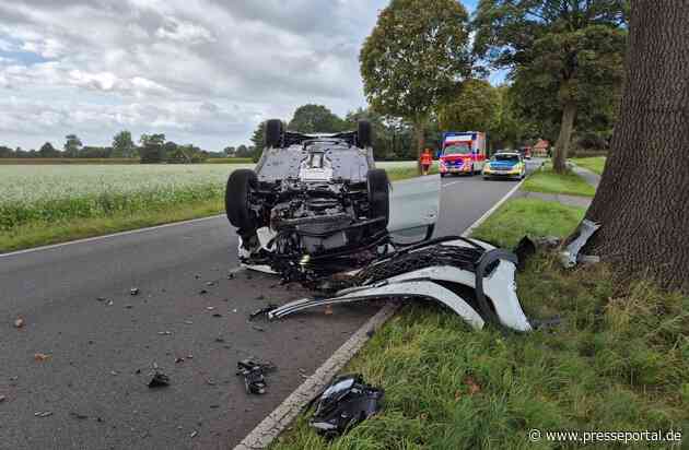 POL-ROW: ++Verkehrsunfall auf der B 71++Mopedfahrer bei Verkehrsunfall schwer verletzt++Verkehrsunfall mit hohem Sachschaden++ Wechselrichter gestohlen++Gebäude mit Farbe besprüht++