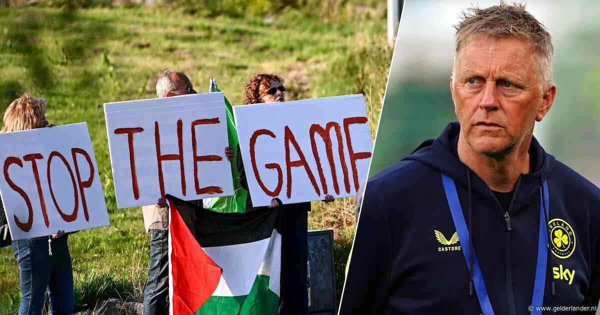 ‘Onwetend, hypocriet en dom’: Israëlische bond hekelt Ierse bondscoach, die zegt ‘tegen genocide te spelen’