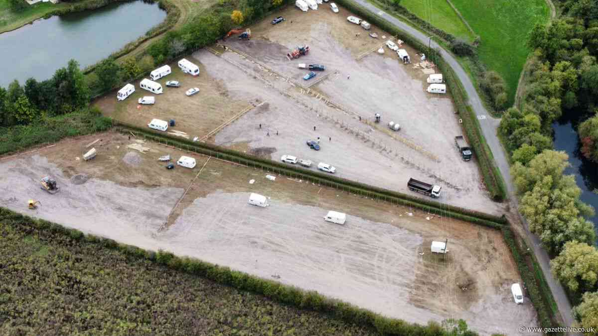 Travellers told to stop work on North Yorkshire site but 'lorries still coming'