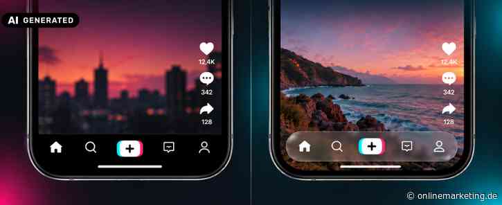 Liquid Glass jetzt auch bei TikTok: Neue Navigation taucht bei ersten Usern auf