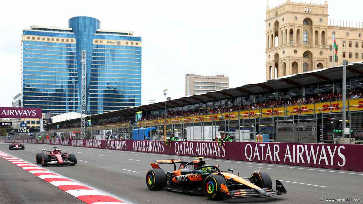 What is the weather forecast for the Azerbaijan Grand Prix?