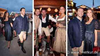 Doppelpack zum Start: Neues Promi-Traumpaar zeigt sich auf der Wiesn auf Wolke sieben