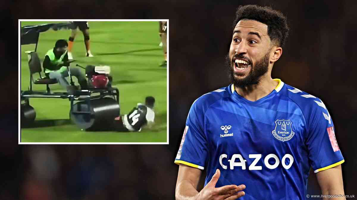 Ex-Everton star Andros Townsend opens up on 'terrifying' pitch roller accident