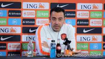 Xavi gaat in discussie met Noa Vahle: 'Je moet de competitie volgen'