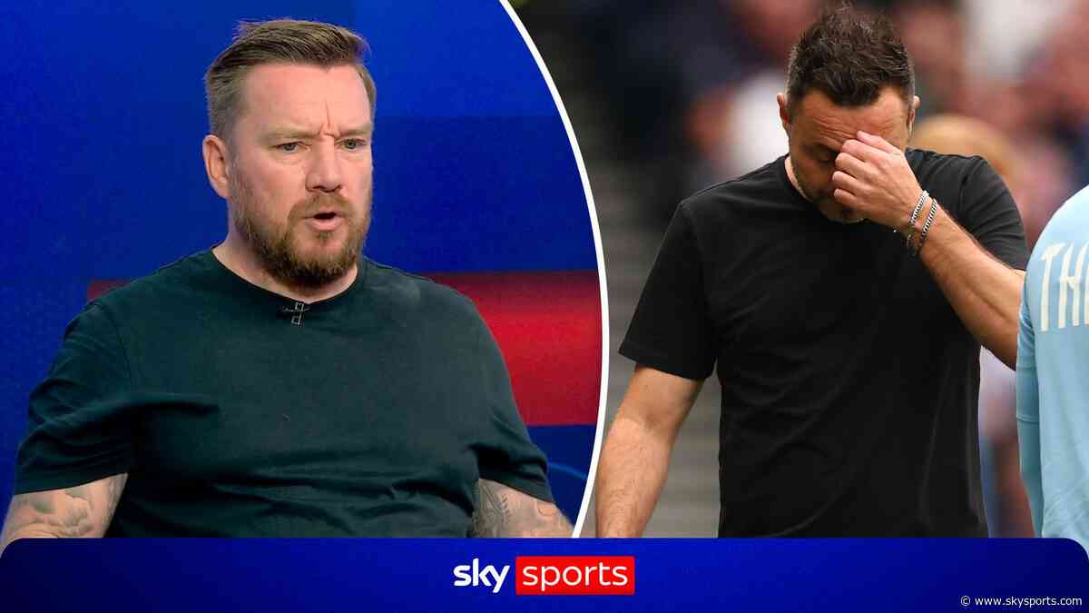O'Hara's De Zerbi claim: 'If he loses next two games he's gone!'