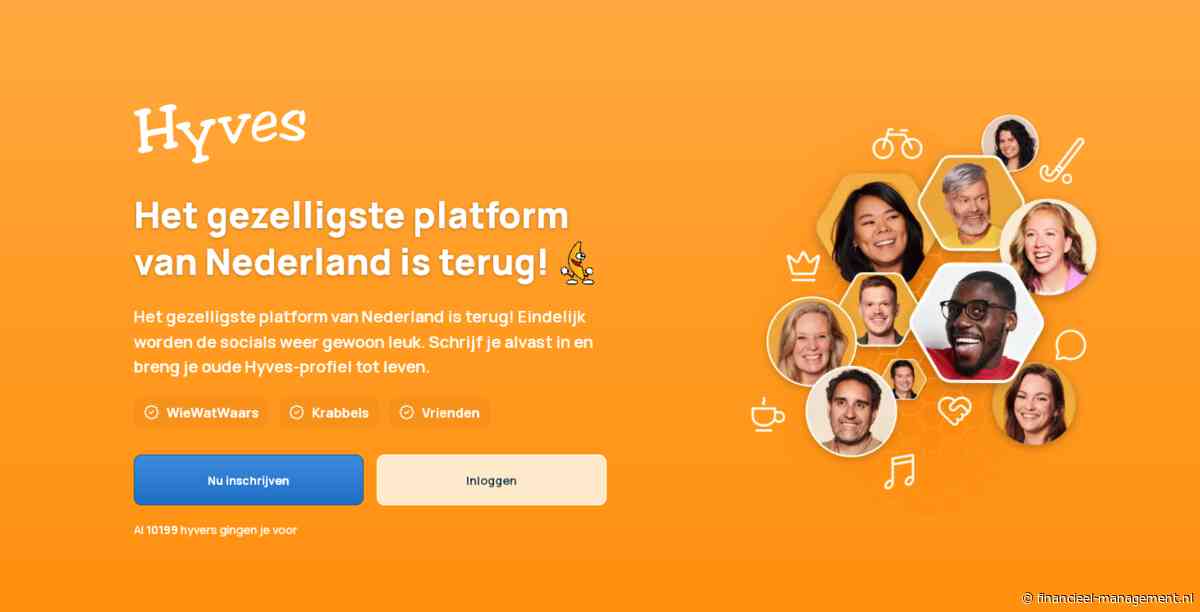 Bedrijven in de rij voor steun aan terugkeer Hyves als social medium