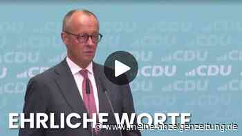 Merz nach CDU-Wahldesaster: Kanzler zieht schonungslose Bilanz und kündigt Kurs an
